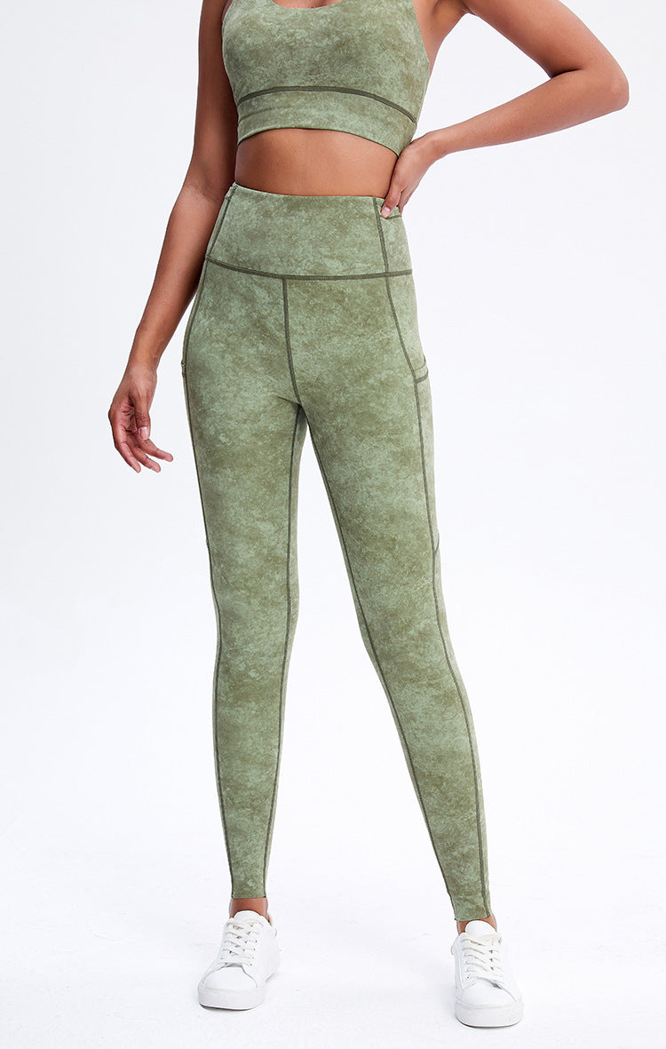 Women's Pocket Sports Stretch quick-drying Legging