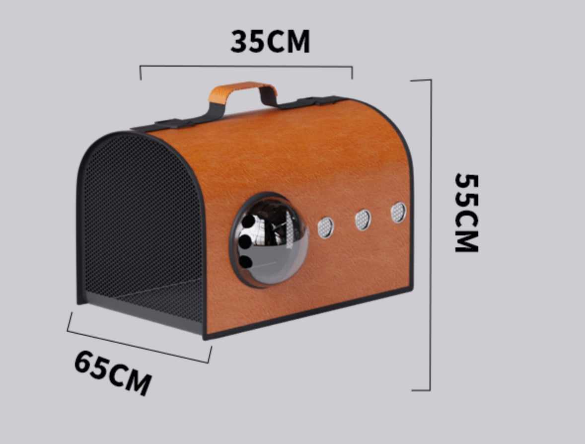 Full cover separable and foldable pet stroller