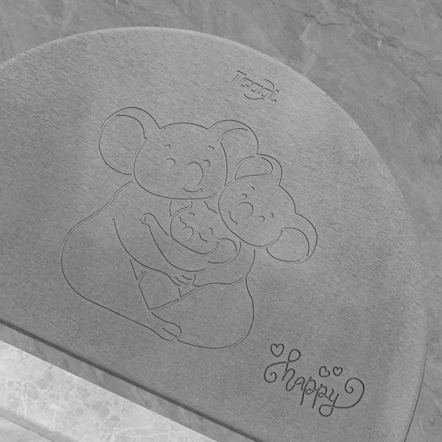Bathroom diatomite mat