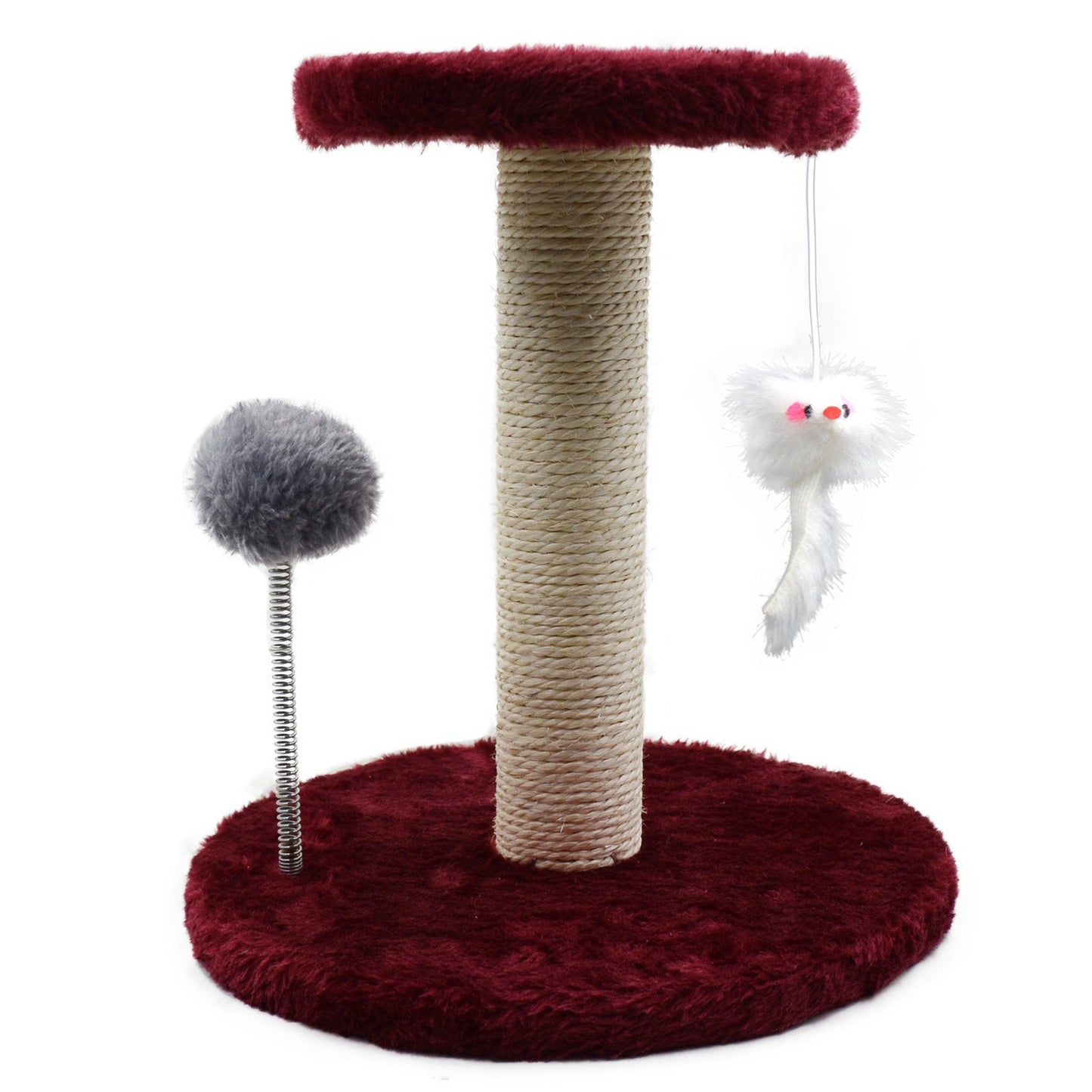 sisal cat scratching cat toy