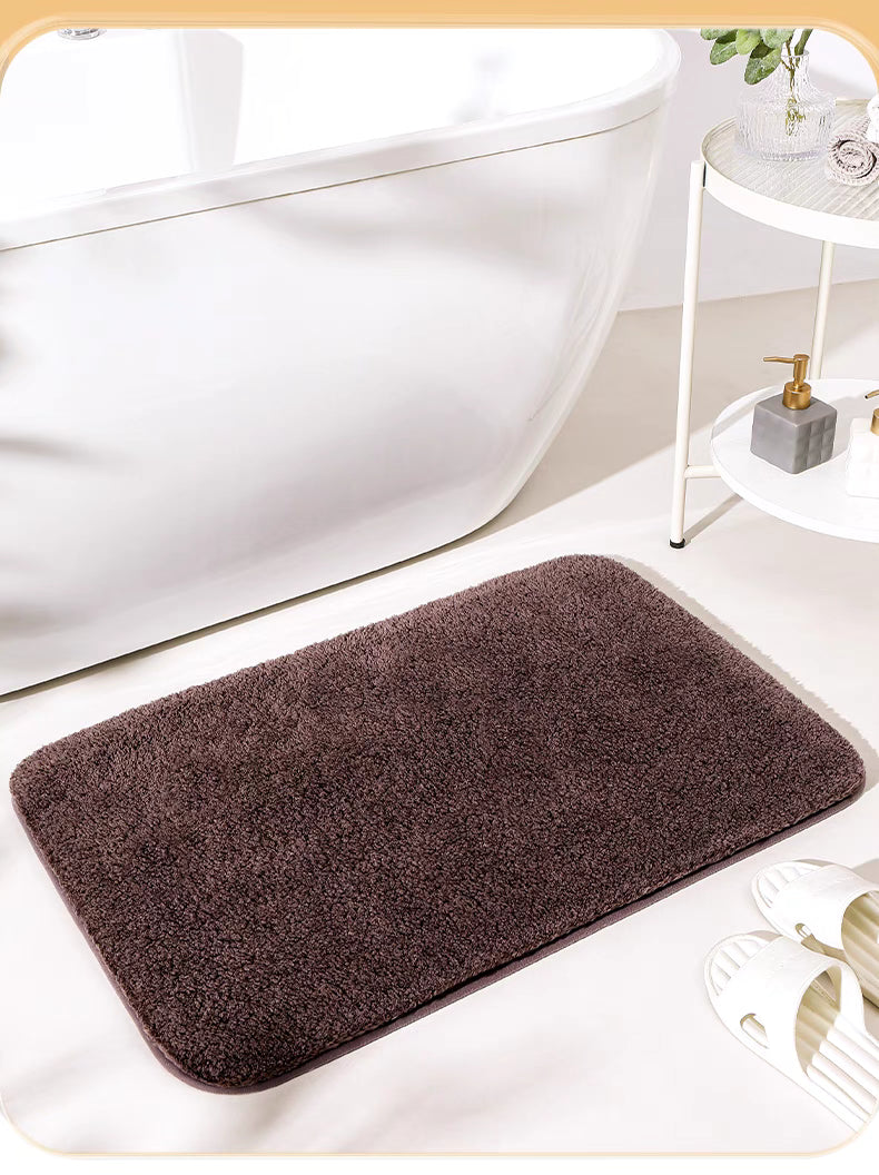 Bathroom fleece mat