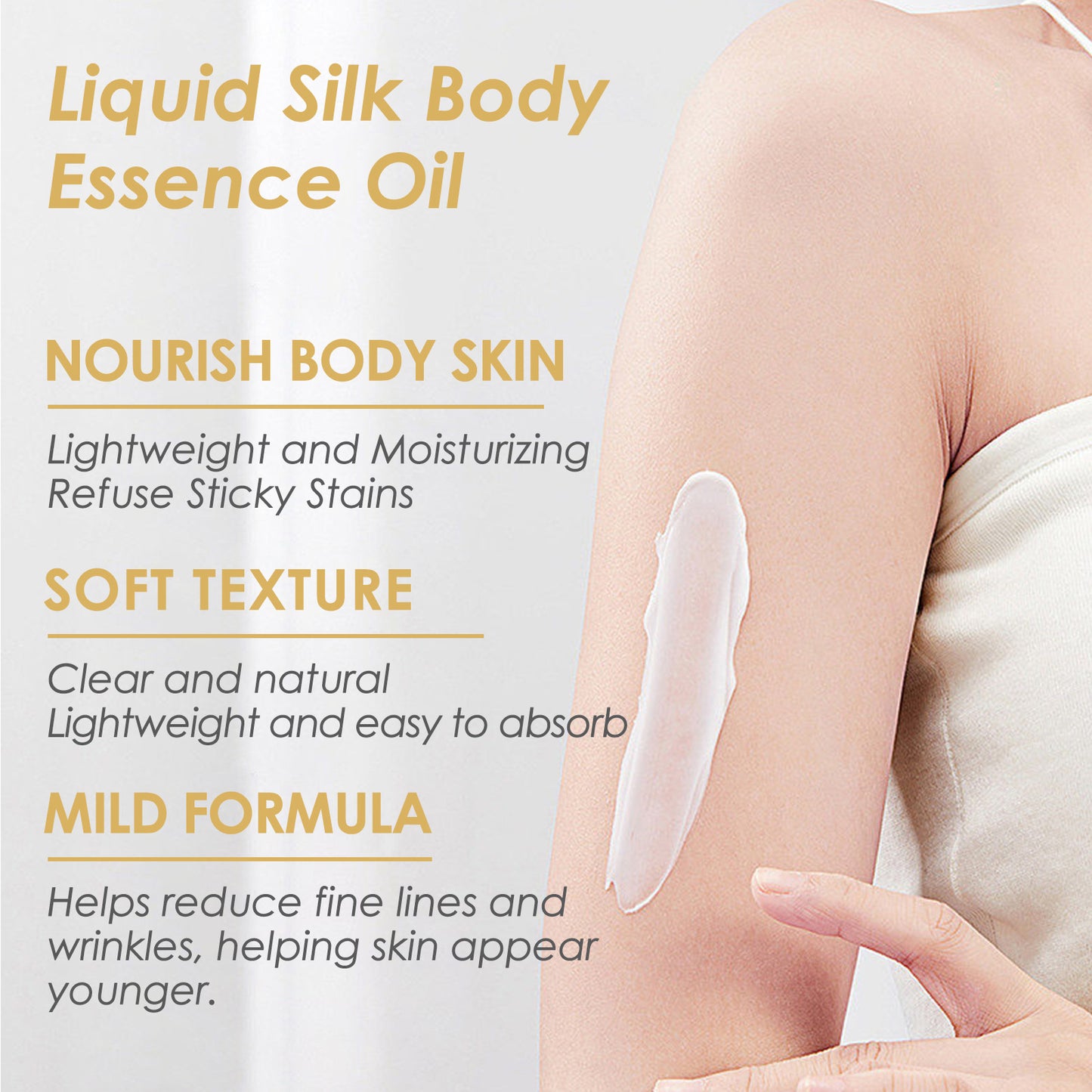 Liquid silk body essence oil 100ml