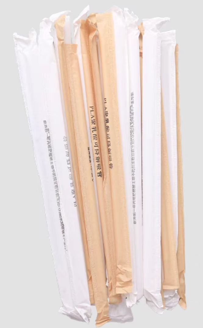 PLA degradable straw