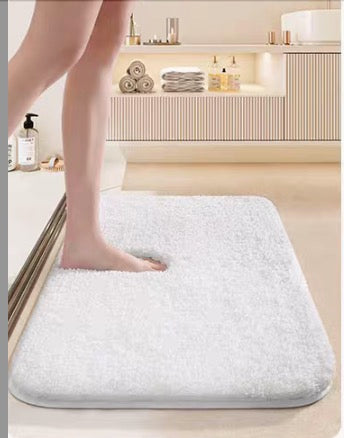 Bathroom fleece mat