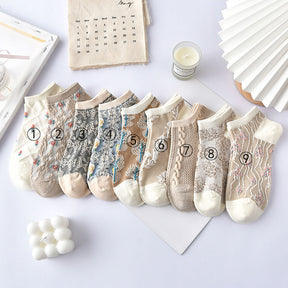 women's Japanese style boat socks