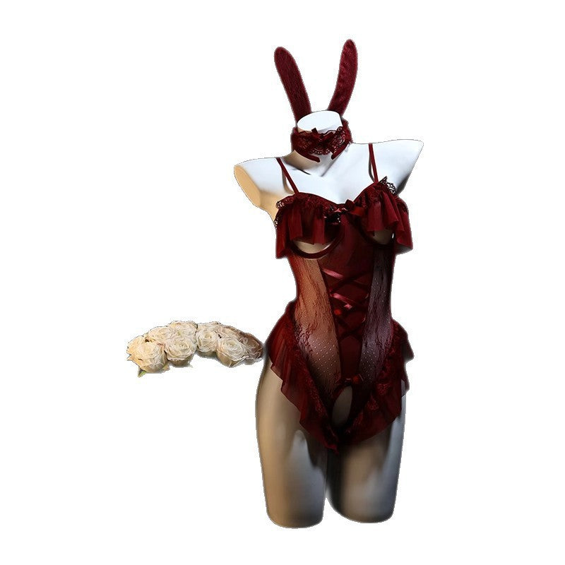 Women’s Bunny Cosplay Lingerie Set
