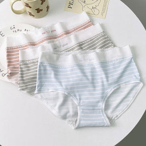 Women's high-waist tummy bamboo control underwear