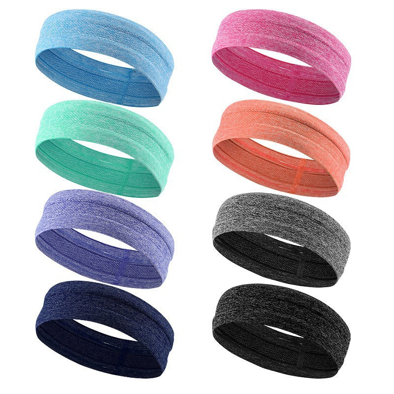 Non-slip silicone sports hairband
