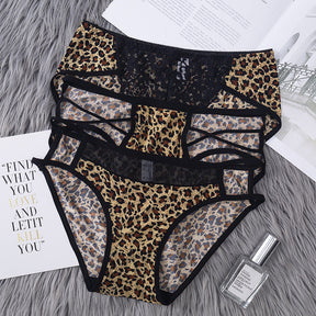 leopard print women's briefs