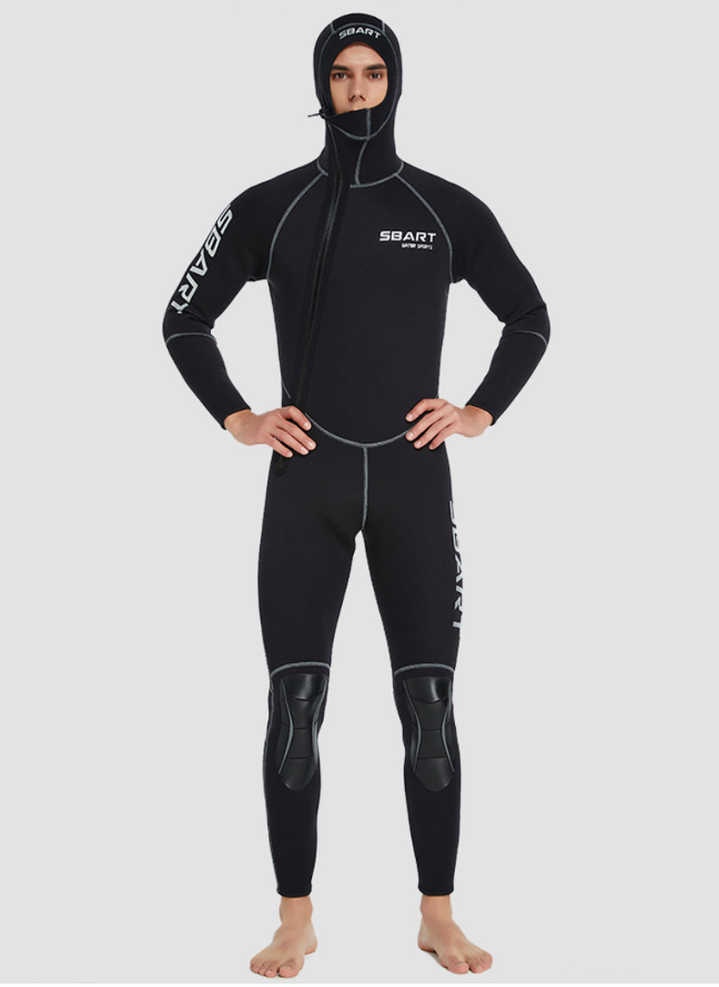 3mm Fleece-Lined Neoprene Wetsuit