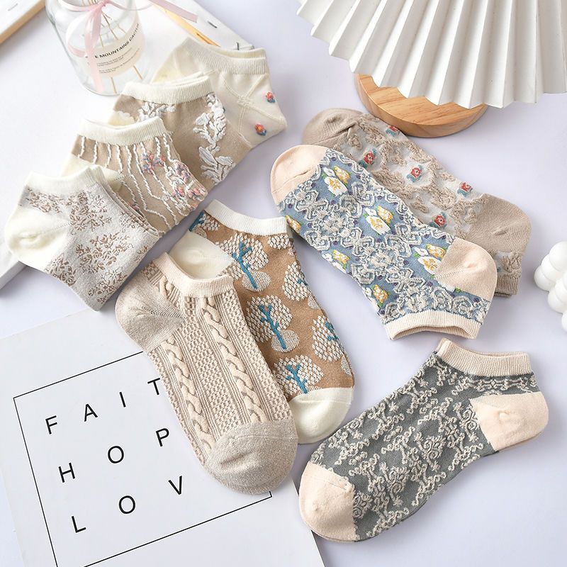 women's Japanese style boat socks