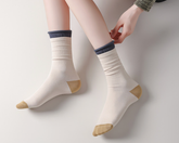 3 Pairs women's cotton antibacterial socks
