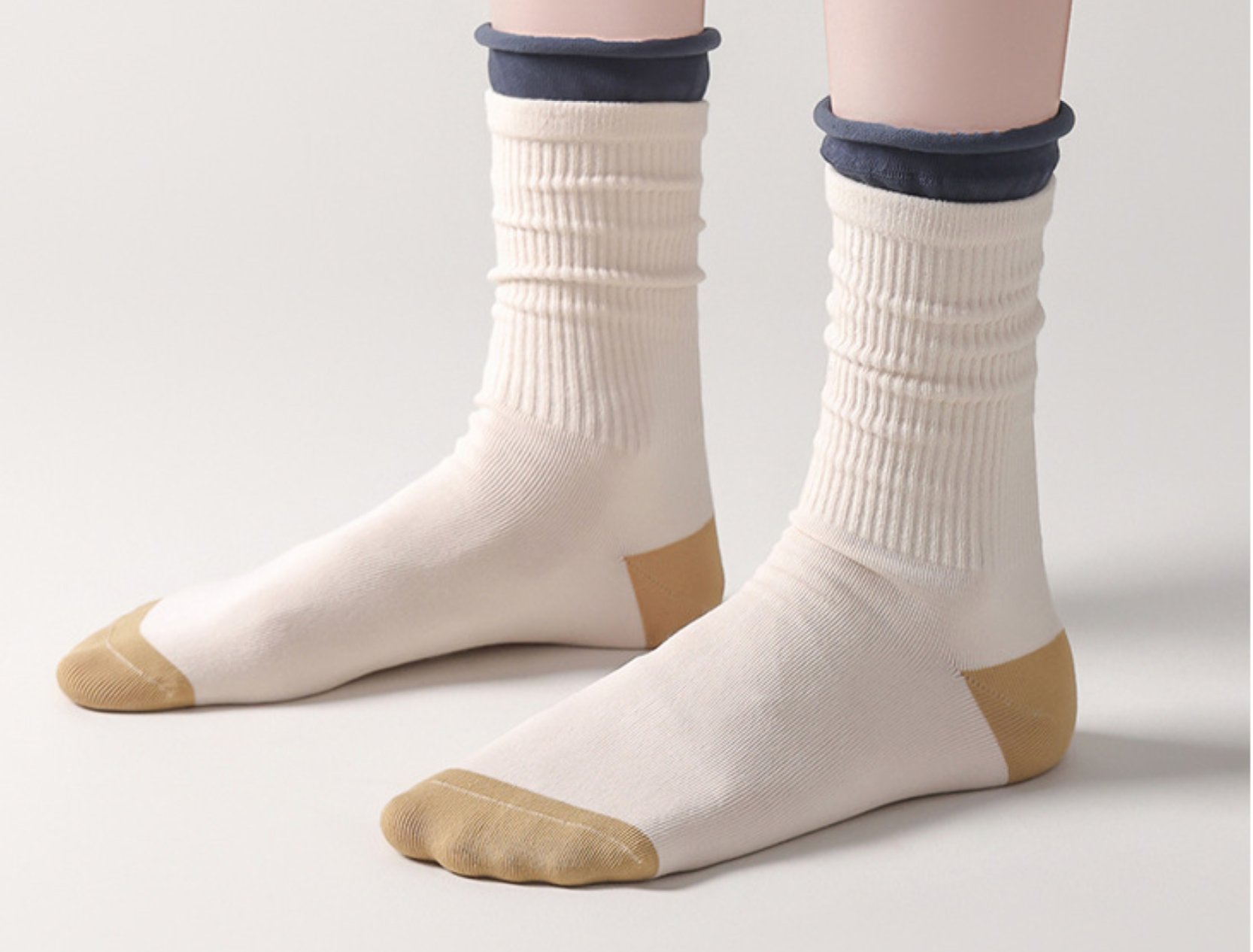 3 Pairs women's cotton antibacterial socks