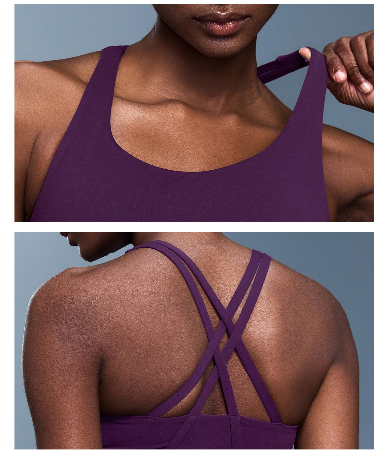 Women's shockproof sports bra