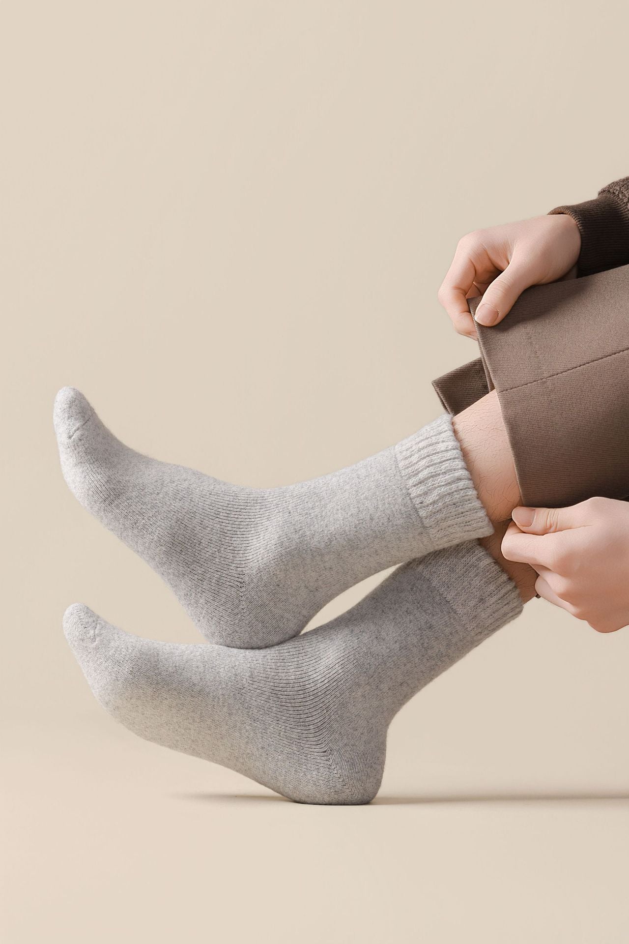 Unisex Wool Mid-Calf Socks