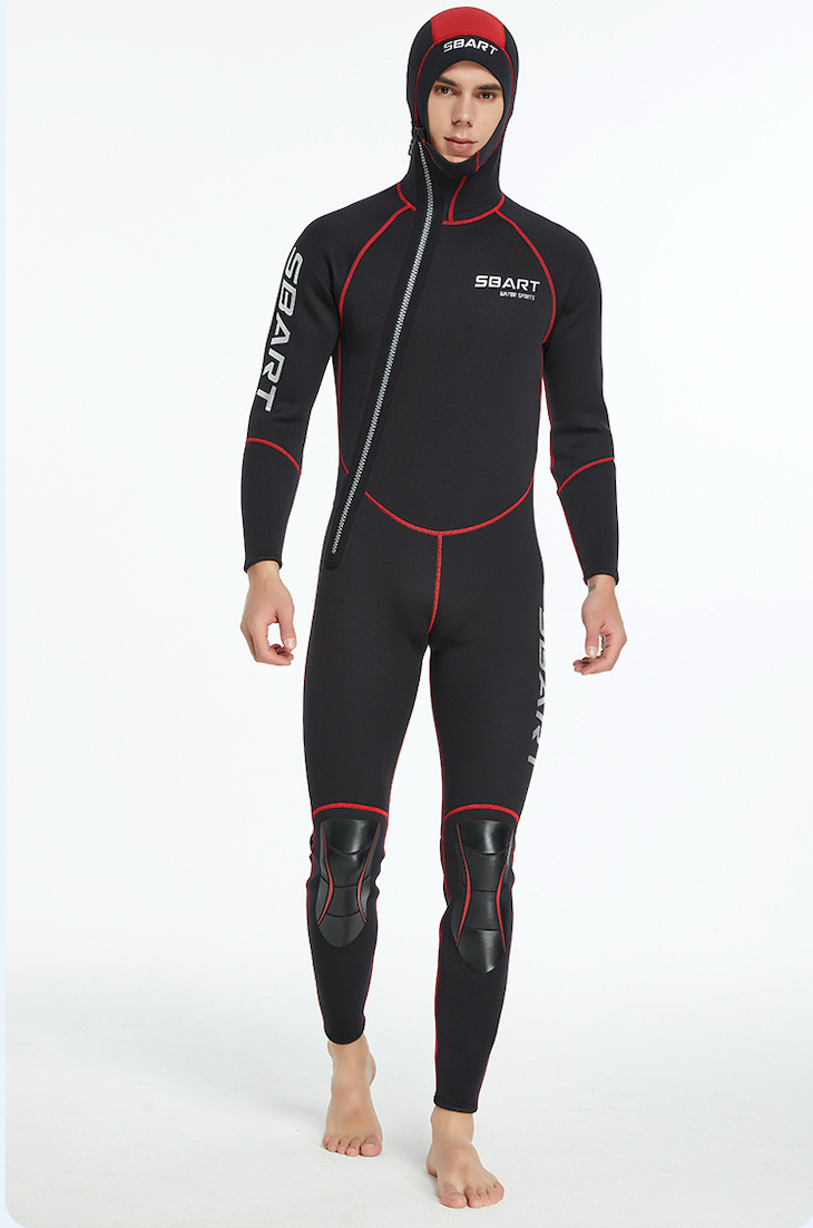 3mm Fleece-Lined Neoprene Wetsuit