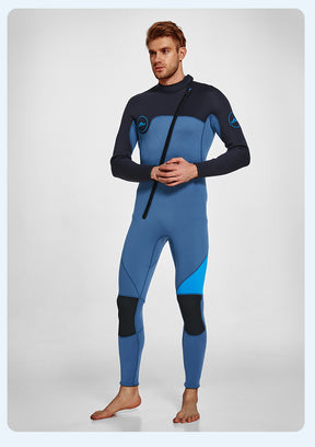 3MM front-zip men's wetsuit