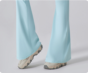 Women's hip-lifting wide leg sports pants