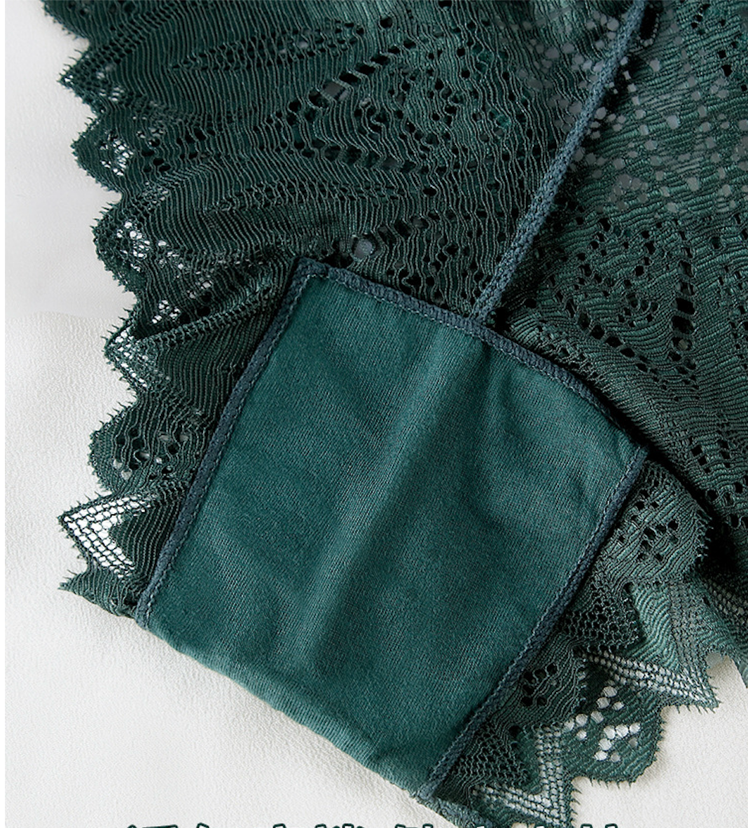 Sexy Women's mid-waist lace panties