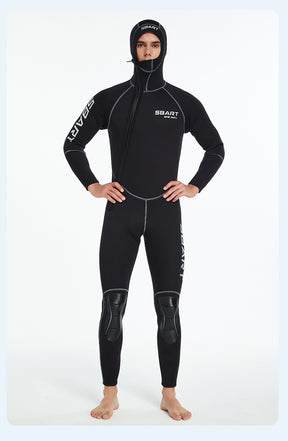 3mm Fleece-Lined Neoprene Wetsuit
