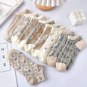 women's Japanese style boat socks