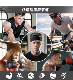 Non-slip silicone sports hairband