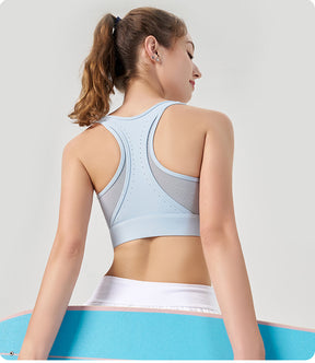 Women's front-zip yoga vest