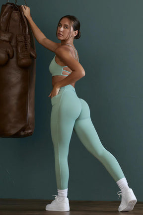 Women's hip-lifting sports legging