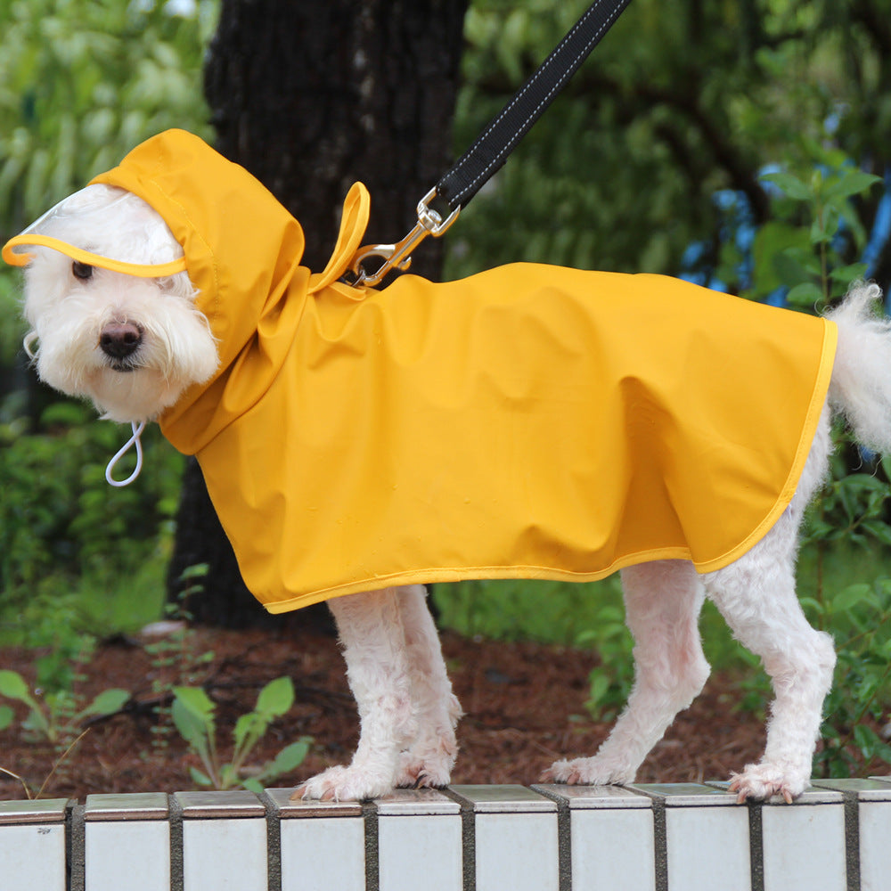 Pet rain cloth