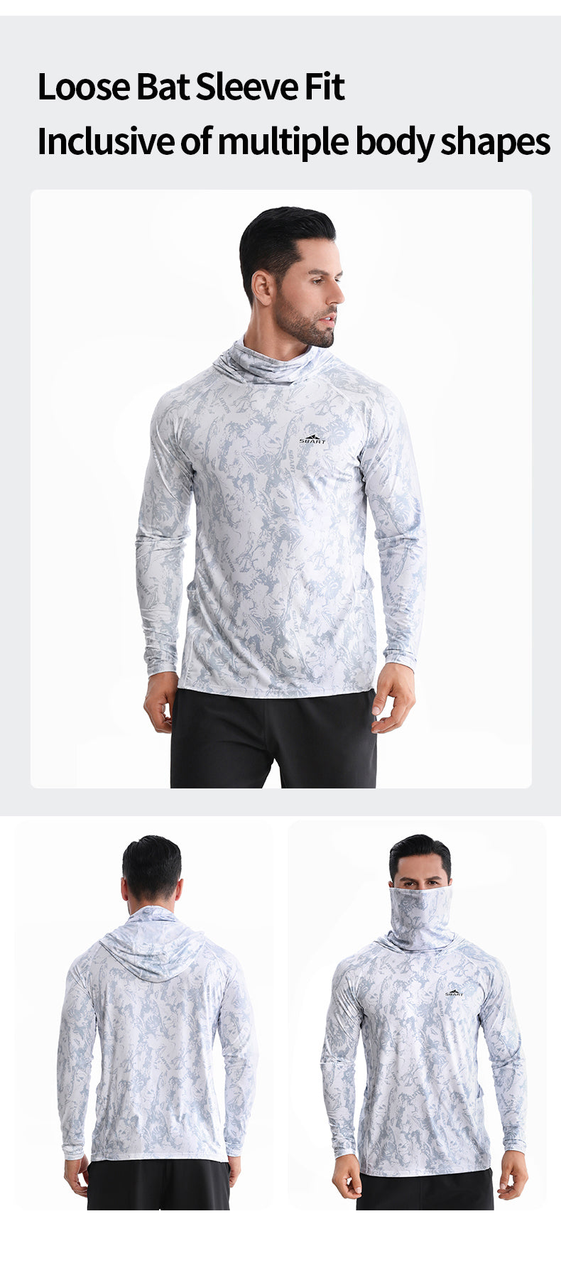 UPF50+ Fishing Hoodie