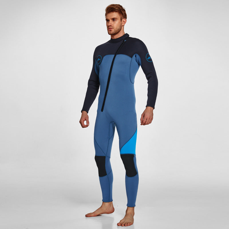 3MM front-zip men's wetsuit