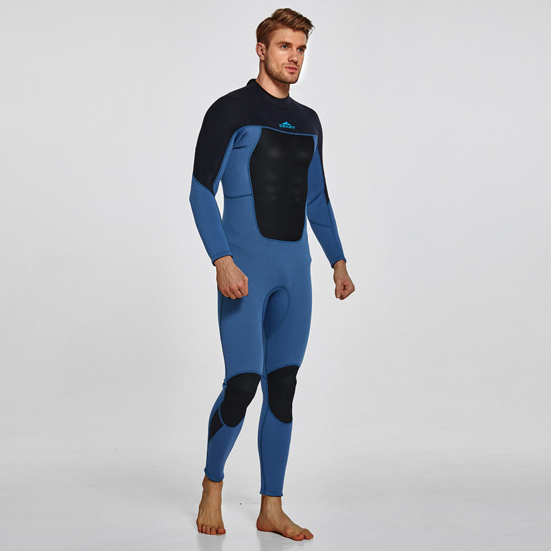 3MM front-zip men's wetsuit