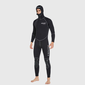3mm Fleece-Lined Neoprene Wetsuit