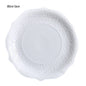 White Plate Porcelain Round- small/ large