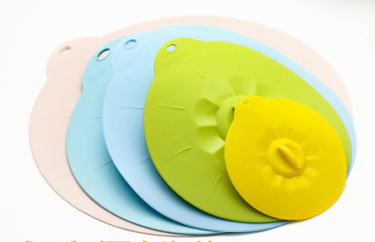 Silicone oval pot and cup cover