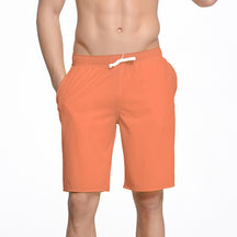 Men’s Quick-Dry Beach Shorts – Loose Fit Five-Point Swim Trunks (Plus Size Available)