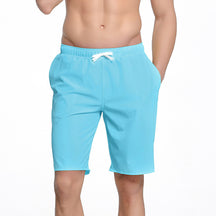 Men’s Quick-Dry Beach Shorts – Loose Fit Five-Point Swim Trunks (Plus Size Available)