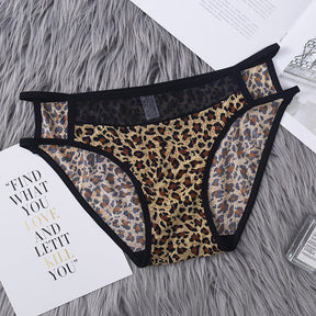 leopard print women's briefs