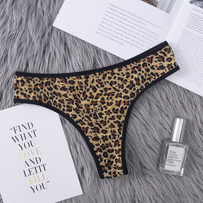 leopard print women's briefs