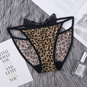 leopard print women's briefs