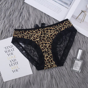 leopard print women's briefs