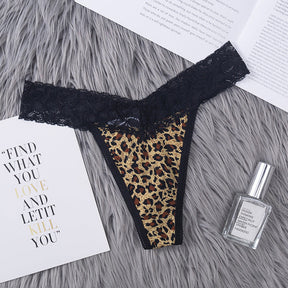 leopard print women's briefs