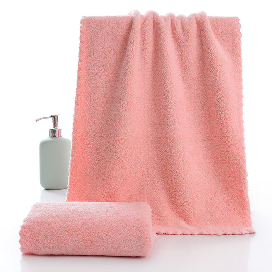 Coral household towel