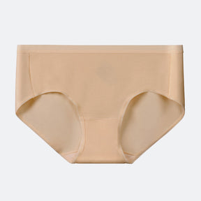 Modal women's seamless silk crotch underwear