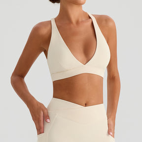 Deep V Women's deep v sports bra