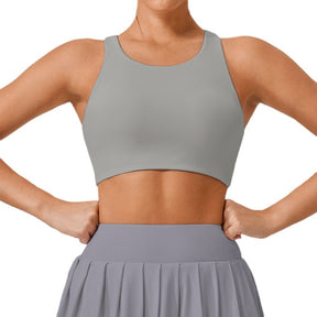 Women's high-support yoga sports bra