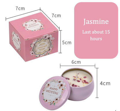 Aluminum can scented candle