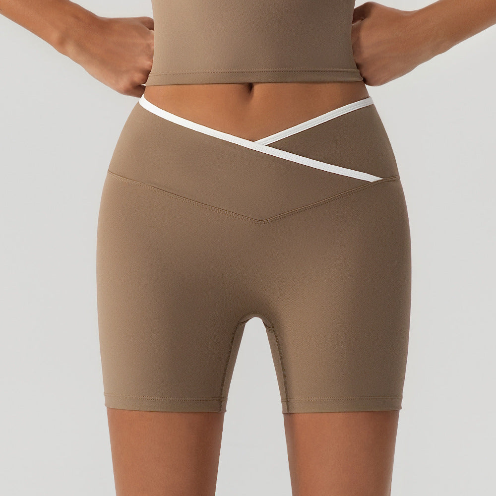 Women's High-Waist  Shorts Quick-Drying Sport Pants