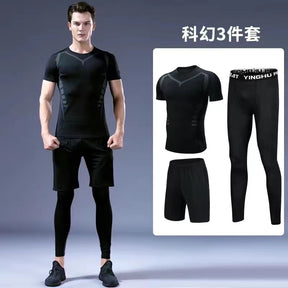 Men’s quick-dry gym set