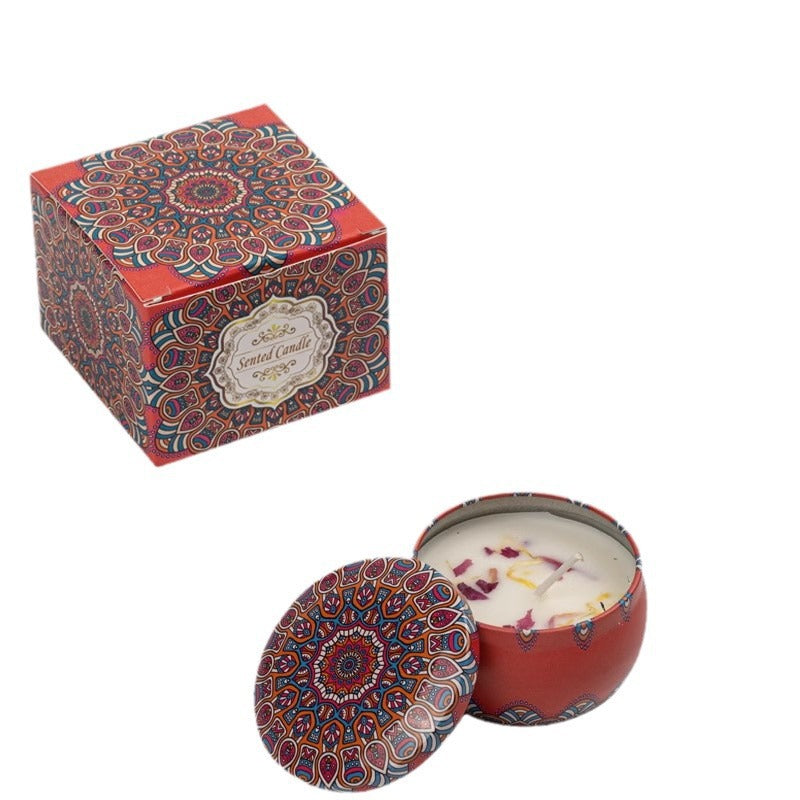 Aluminum can scented candle